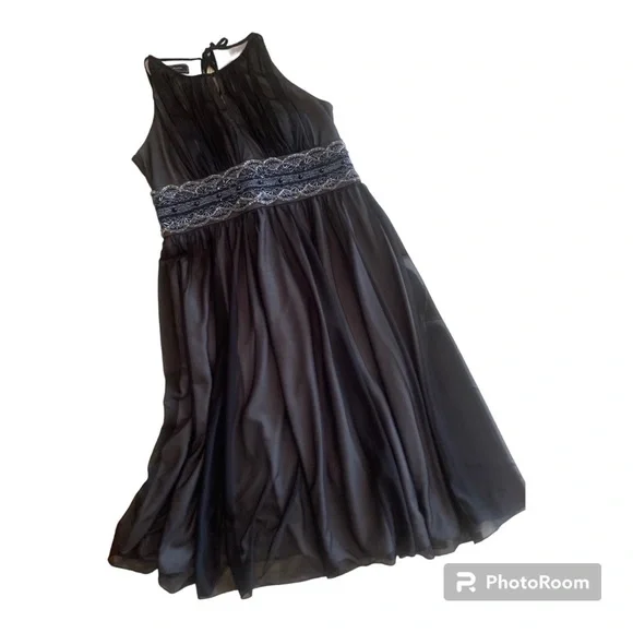Dress Barn | Dresses | Midilength Black Formal Dress Barn Size 2 | Poshmark
